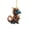 B, variant on Cute Baby Christmas Hanging Pendant Holiday Tree Festive Home Ornament Window Car Backpack White Elephant Present