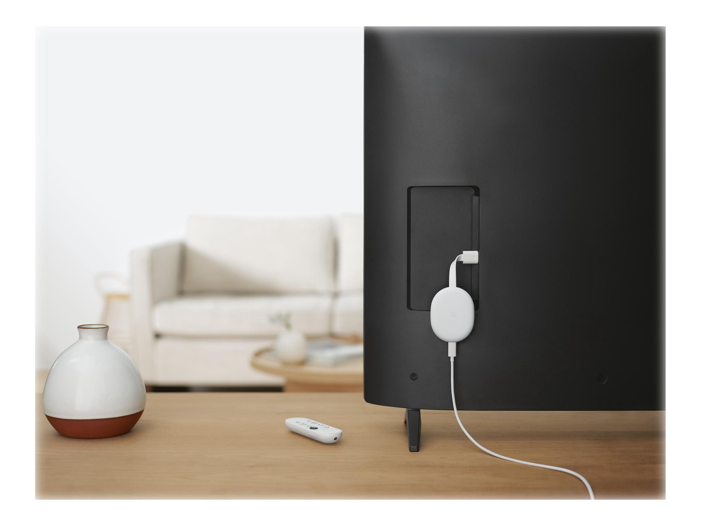 Google Chromecast with Google TV - AV player - 4K UHD (2160p) - 60