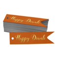 thumbnail image 1 of Inkdotpot Real Gold Foil Happy Diwali Tags Favor Hang Paper Tags 100 Pieces, 1 of 6