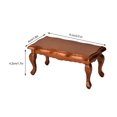 thumbnail image 4 of Doll House End Table, Miniature End Table Model Wooden Doll House Furniture, Doll House Furniture Wood, Mini Doll House Props For 1/12 Doll House Playing, 4 of 8