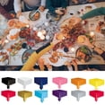 thumbnail image 3 of Nappe Jetable Maison Hôtel Restaurant Nappe Décorative Jetable Usage Unique Décoratif Couleur Unie Isolation Thermique Couverture de Table, Rose, 3 of 8