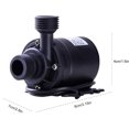 thumbnail image 3 of 12V 800L / H Haute Performance et Pompe à Eau Submersible Sans Balais à Faible Bruit, 3 of 7