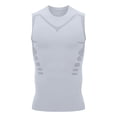 thumbnail image 1 of Wo-Fusoul Men's Sleeveless Tank Top, Casual Round Neck, Solid Color Breathable Summer Polyester Shirt, 1 of 5