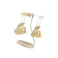 thumbnail image 2 of ziyahi Spinning Tea Light Candle Holder Candle Lover Ornament Rotating Candlestick Cat, 2 of 9