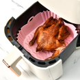 thumbnail image 1 of WIFKLSIIPG Plateau de Cuisson en Silicone pour Friteuse à Air Chaud Carrée Friteuse à Air Carrée Silicone Multicolore Durable, 1 of 8