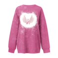 thumbnail image 3 of Sweat à Capuche Mode pour Femmes 2023 Impression Jour du Lait Décontracté Manches Longues Léger Ample Pull 50 % de Réduction Liquidation Costumes Halloween/noël, 3 of 3