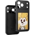 thumbnail image 1 of 5-in-1 E Ink Phone Case with NFC, Smart Ink Screen Protective Case with Screen Protector and Camera Lens Guards, DIY Photo Display Anti-Scratch Cover, 1 of 8