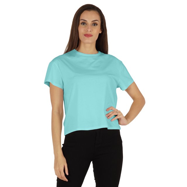 Inkmeso T-Shirt à Manches Courtes pour Femmes, Épaules Tombantes, Col Rond, T-Shirts d'Été Décontractés