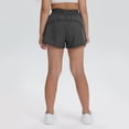 thumbnail image 4 of VSSSJ Kids Athletic Shorts Drawstring Waist Zipper Pocket Breathable Quick-Drying Summer Running Active Shorts Black 90, 4 of 7