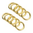 thumbnail image 1 of Unique Bargains Gold Zinc Alloy Spring Gate O Ring Snap Clip Buckle 10 Pack, 1 of 5