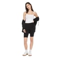 thumbnail image 2 of No Boundaries Women's Cropped Cami, 2 of 6