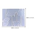 thumbnail image 4 of 2 Pcs Étiquettes de Plantes en Forme d'Insectes Moules Design Diy pour Pots de Fleurs, 4 of 8