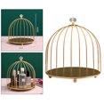 thumbnail image 3 of Bird Cage Desktop Perfume Organizer Holder Countertop Makeup shelf makeup perfume display Rack storage make up rack 1-Tier, 3 of 9