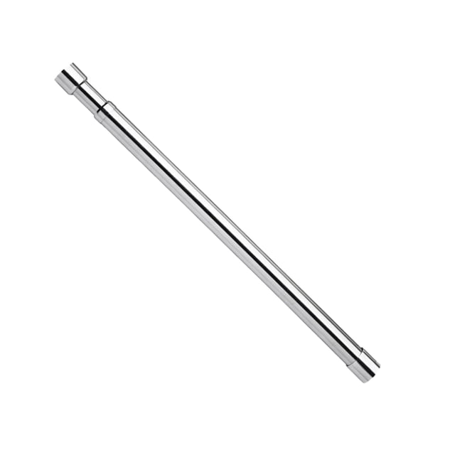 Stainless Steel Telescopic Closet Pole Thickened Adjustable Wardrobe Hanging Rod for Home - 56-100cm (Silver)