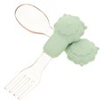 thumbnail image 4 of 1 Set Toddler Silverware Baby Fork Toddler Fork Lion Design Baby Fork Baby Eating Spoon Replacing Toddler Spoon Fork Training Spoon, 4 of 8