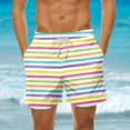 thumbnail image 1 of LSLJS Shorts de Plage d'Été Amples pour Hommes avec Poches, Shorts de Plage, 1 of 6