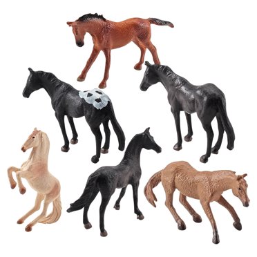 TopLLC Jouets Éducatifs pour Tout-Petits Ensemble de Modèles Décoration de Fête d'Anniversaire Jouets Faits à la Main 6 Pcs Jouets Interactifs pour Enfants 3+