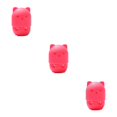 thumbnail image 4 of Wweixi Hygienic And Durable Washable And Reusable Storage Box For Cat Makeup Sponges rose red 3Set, 4 of 6