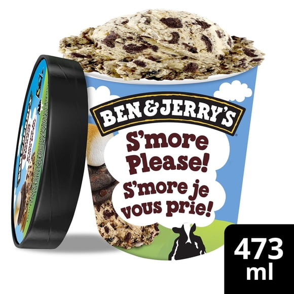 Ben & jerry'sS'more Je Vous Prie! Crème Glacée 473 ml
