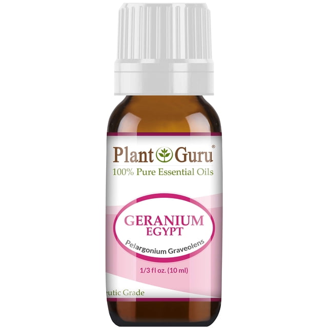 Huile Essentielle de Géranium Égypte 10 ml 100 % Pure Non Diluée Qualité Thérapeutique.
