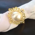 thumbnail image 1 of ZiDeTang 100pcs Rhinestone Metal Napkin Ring Acrylic Napkin Holder, 1 of 3