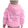 thumbnail image 1 of FAOWME Sweat à Capuche Décontracté pour Garçons et Filles, Manches Longues, Imprimé Mignon, Rose, 8-10 Ans, 1 of 5