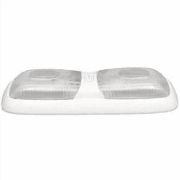 LaSalle Bristol Dôme Lumineux GSAM4002 Style Euro Élégant Lentille Optique; Double Lumière; Ampoule Incandescente