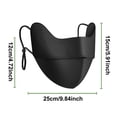 thumbnail image 3 of Outdor Protection Solaire Intégrale UPF 50+ pour Sports de Plein Air, Vélo, Randonnée avec Sangle Ajustable et Respirant, 3 of 5
