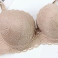 thumbnail image 4 of Lenpel Women's Plus Size Push up Bras Comfort Underwire Supportive Full Coverage Lace Bralettes Lifting Everyday Bras, 4 of 6