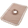 thumbnail image 4 of Beauty Bed Sheet, Lace Edging Massage Table Sheets  For Beauty Shop, 4 of 8