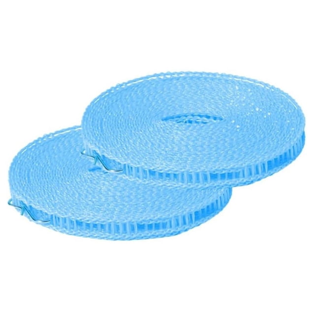Liquidation! Corde à Linge Coupe-Vent Antidérapante Corde à Linge Portable Nylon Coupe-Vent Ajustable Corde à Linge Antidérapante Corde à Linge Rétractable pour Intérieur Extérieur Voyage Camping Taille Unique Multicolore