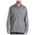 thumbnail image 1 of Dickies Chemise de Travail à Manches Longues pour Homme, 3T, Argent, 1 of 2
