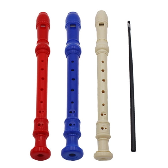 Aofa 8-Hole Plastic Clarinet Soprano Recorder Kids Beginners Flute Musical Instrument