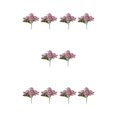 thumbnail image 3 of Youkk 2pcs Easy To Clean – Realistic Appearance – Artificial Flowers For Wedding purple 5Set, 3 of 6