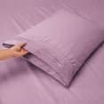 thumbnail image 3 of Nestl Queen Sheet Set, 1800 Series Microfiber Deep Pocket 4 Piece Bed Sheet Set, 3 of 7