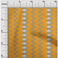 thumbnail image 1 of oneOone Cotton Flex Fabric Chevron Ikat Decor Fabric Printed BTY 40 Inch Wide, 1 of 4