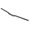 thumbnail image 4 of 31.8mm Bike Handlebar, 3K Carbon Fiber Construction 760mm Total Length Bike Riser Handle Bar  For Downhill Bike Bend, 4 of 8