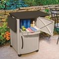 thumbnail image 4 of Suncast Station de Préparation de Grillades Extérieure - Station de Préparation de Table de Rangement Portable pour Divertissement BBQ Extérieur - Ranger l'Accessoire de Grillade, 4 of 12