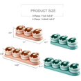 thumbnail image 5 of Boîte à Épices, Support à Épices Pots à Condiments, Conteneur de Rangement, 4 Pcs avec Couvercle et Cuillère Rose4, 5 of 5