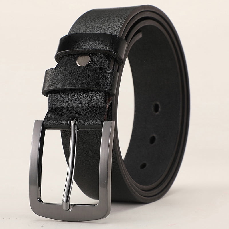 STRAND Ceinture en Cuir Véritable pour Homme Noire