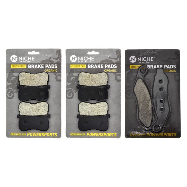 Niche Organic Brake Pad Set for Harley-Davidson Tri Glide Motorcycle MK1002834