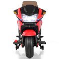thumbnail image 4 of Patiojoy Electric Kids Ride On Motorcycle Battery Motor Bike Toy with Headlights & Music Red, 4 of 6