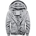 thumbnail image 2 of Men's Fashion Autumn And Winter Loose Casual Solid Color Jacket, 2 of 4