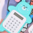 thumbnail image 1 of Cute Caculatators Caculatator Student Calculator Portable Calculator Mini Calculator Portable Calculator Cute Bear Style 8 Digit Calculator Mini Cartoon Calculator For Girl, 1 of 5