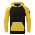 thumbnail image 3 of Yuyuzo Mens Sweatsuits Set 2 Piece Jogging Suits Outfits Long Sleeve Color Block Hoodies Jogger Sweatpants, 3 of 4