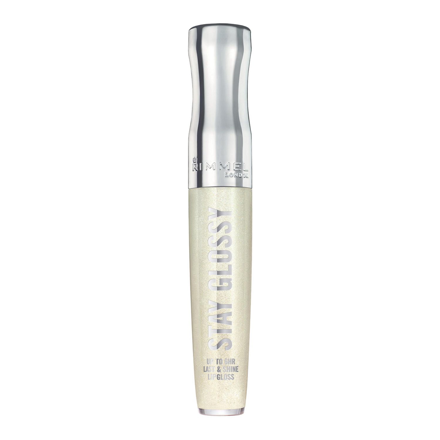 Rimmel Brillant à lèvres Stay Glossy, non collant, dure jusqu'à 6h, épousant les lèvres, avec la technologie Shine Extent, 100% sans cruauté