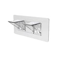 thumbnail image 1 of Kyursd Upgraded And Enlarged Partition Bracket Without Punching Fixer Laminate Bracket Closet Partition Fixing Bracket Without Nails Right-angled Board Bracket, 1 of 6
