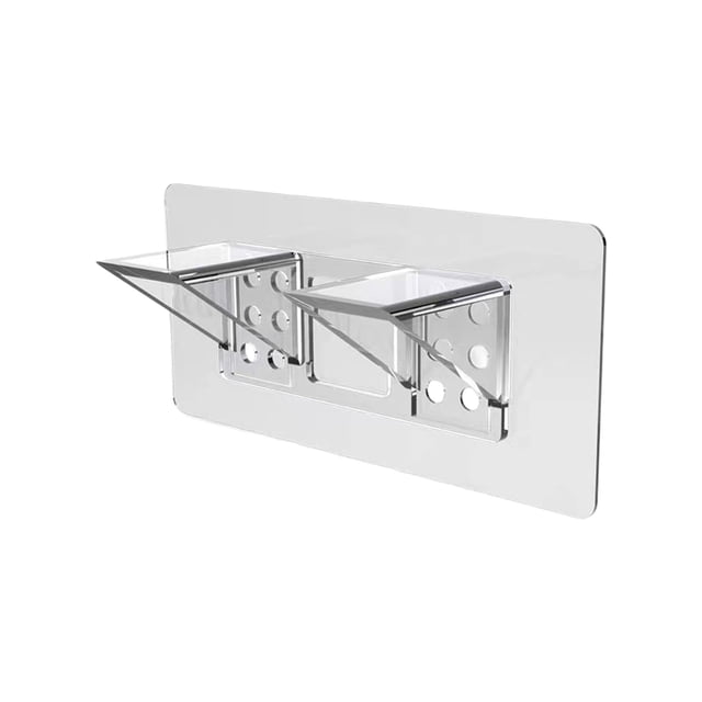 Kyursd Upgraded And Enlarged Partition Bracket Without Punching Fixer Laminate Bracket Closet Partition Fixing Bracket Without Nails Right-angled Board Bracket