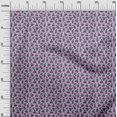 thumbnail image 3 of oneOone Georgette Viscose Amethyst Fabric Travel Craft Projects Decor Fabric Printed By The Yard 42 Inch Wide, 3 of 5