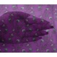 thumbnail image 4 of oneOone Viscose Chiffon Fabric Leaves & Floral Block Printed Fabric 1 Yard 42 Inch Wide, 4 of 4